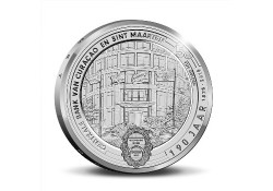 5 Gulden Nederlandse Antillen 2018 Proof zilver190 jaar centrale bank