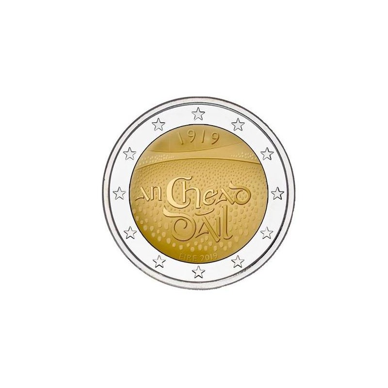 2 euro Ierland 2019 Dail Eireann Unc Voorverkoop*
