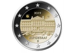 2 Euro Duitsland 2019 G Bundesrat Unc