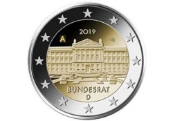 2 Euro Duitsland 2019 A Bundesrat Unc
