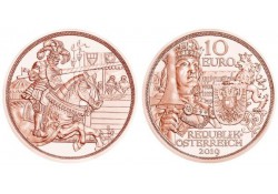10 Euro Oostenrijk 201 Ridder Unc Voorverkoop