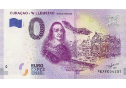 0 Euro biljet Curaçao 2019...