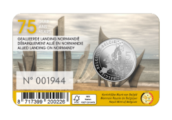België 2019 5 euro '75 jaar D-Day' Bu in coincard Voorverkoop*