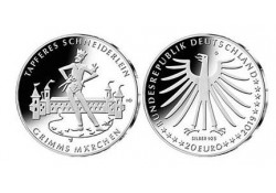 20 Euro Duitsland 2019 G  "Het dappere snijdertje" Unc