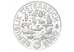 Oostenrijk 2019 3 euro Visotter Unc 