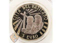 Vaticaan 2019 5 euro Wereldjongerendagen Proof