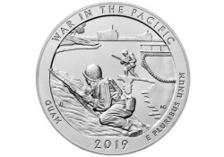 U.S.A ¼ Dollar War in the Pacific 2019 D UNC 