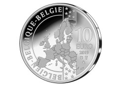 België 2019 10 euro '100ste geboortedag Briek Schotte'zilver Proof Voorverkoop*