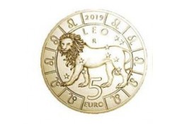 San Marino 2019 5 Euro Zodiac-Leeuw Unc 