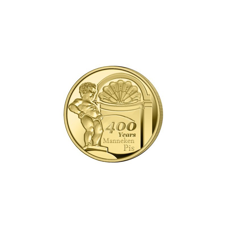 België 2019 2½ Euro '400 jaar Manneken Pis" Bu in coincard Waals Vlaams 