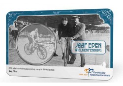 Nederland 2019 Penning in coincard Jaap Eden