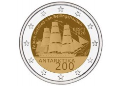 2 Euro Estland 2020 Éxpeditie Antartica' Unc Voorverkoop*