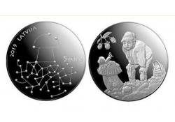 Letland 2019 5 euro Zilver Proof "Gift of the Forest'