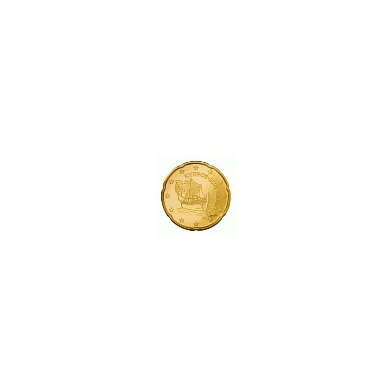 20 Cent Cyprus 2012 UNC