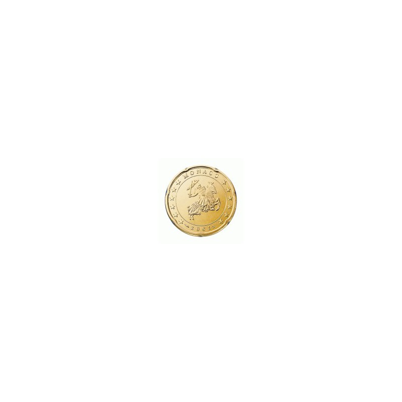 Monaco 2002 20 cent  unc