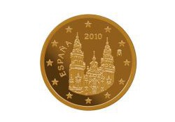 5 Cent Spanje 2015 UNC