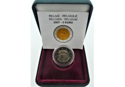 2 Euro België 2007  Verdrag...