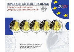 2 Euro Duitsland 2020 ADFG...