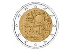 2 Euro Slowakije 2020 '20...