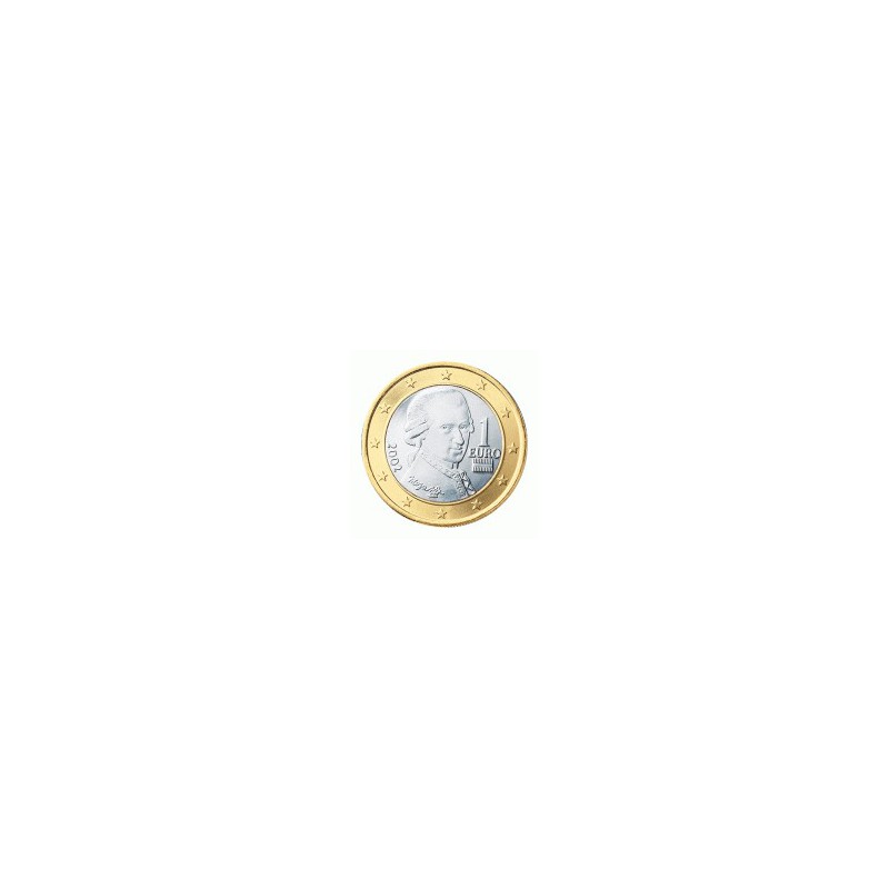 1 Euro Oostenrijk 2002 UNC