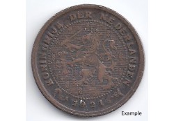 Nederland 1921 ½ Cent...