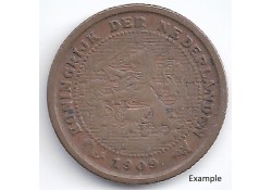 Nederland 1909 ½ Cent...
