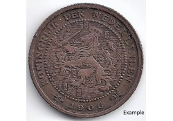 Nederland 1906 ½ Cent...