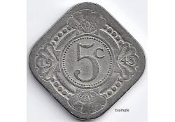 Curaçao 1943 5 Cent...