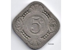 Nederland 1938 5 Cent...