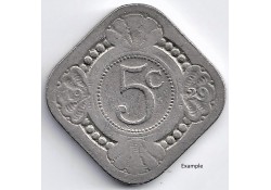 Nederland 1929 5 Cent...