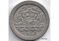 Nederland 1908 5 Cent...