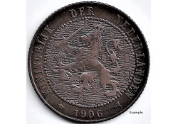 Nederland 1906 2½ Cent...