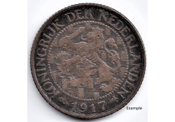 Nederland 1917 1 Cent...