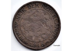 Nederland 1916 1 Cent...