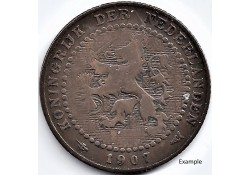 Nederland 1907 1 Cent...