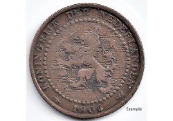 Nederland 1906 1 Cent...