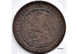 Nederland 1896 1 Cent...