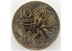Frankrijk  1984 10 Francs...