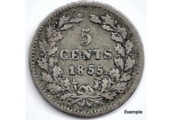 Nederland 1855 5 Cent...