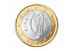 1 Euro Ierland 2005 UNC