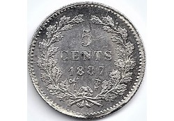 Nederland 1887 5 Cent...