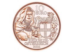 10 Euro Oostenrijk 2021...