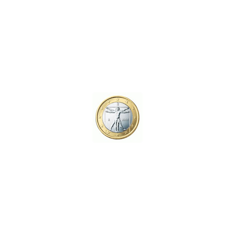 1 Euro Italië 2002 UNC
