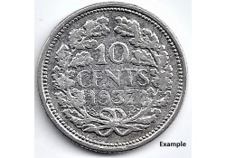Nederland 1937 10 Cent...