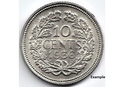 Nederland 1936 10 Cent...