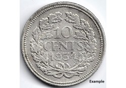 Nederland 1934 10 Cent...