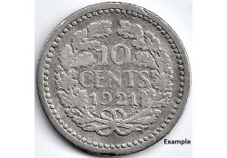 Nederland 1921 10 Cent...