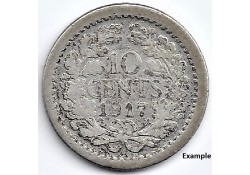 Nederland 1917 10 Cent...