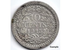 Nederland 1915 10 Cent...