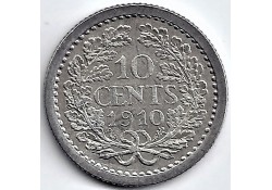 Nederland 1910 10 Cent...